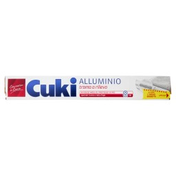 Cuki Alluminio Per Alimenti Doppia Forza - 8 Metri - Trama A Rilievo