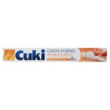 Cuki Carta Da Forno Larghezza 33cm Rotolo Da 6m - Goffrata - Antiaderente