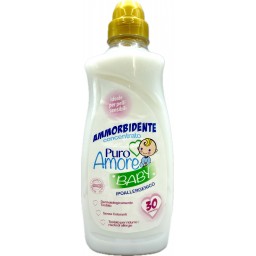 Puro Amore Ammorbidente Concentrato 30 Lavaggi 1500ml - Baby Ipoallergenico