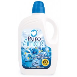 Puro Amore Ammorbidente Concentrato - 60 Lavaggi - 3 Litri - Blu