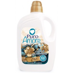 Puro Amore Ammorbidente Concentrato - 60 Lavaggi - 3 Litri - Oro