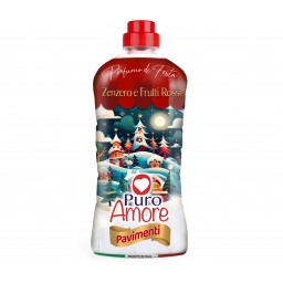 Puro Amore Detergente Per Pavimenti - 1 Litro - Zenzero E Frutti Rossi