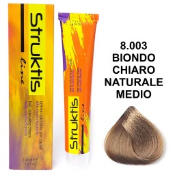 Struktis Crema Colorante 100ml - 8.003 Biondo Chiaro Naturale Medio