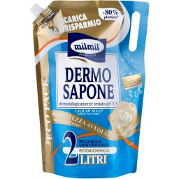 Mil Mil Sapone Liquido - Ecoricarica - 2 Litri - Dermo