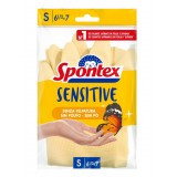 Spontex Guanti In Gomma Multiuso - Effetto Seta - Taglia S Piccola 6.5
