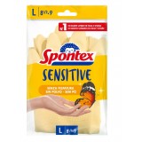 Spontex Guanti In Gomma Multiuso - Effetto Seta - Taglia L Grande 8.5