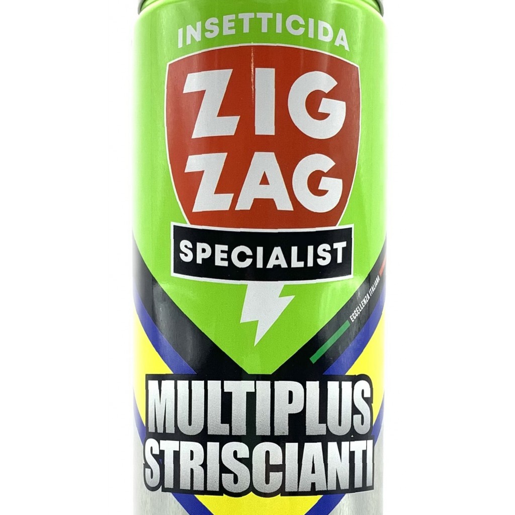 ZIG ZAG Insetticida Blattacida - 600 Ml, Effetto Residuale, Cannula Di Sicurezza