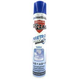 Zig Zag Piretro 500ml - Inodore - Insetticida Insetti Volanti E Infestanti