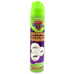 Zig Zag Insetticida Centopiedi Pesciolini D'argento Forbicine - 300ml