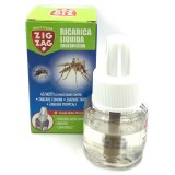 Zig Zag Ricarica Liquido Zanzaricida 45 Notti - Per Diffusore Elettrico