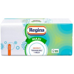 Regina Maxi 250 Tovaglioli - 1 Velo - 29x33cm - Decorati