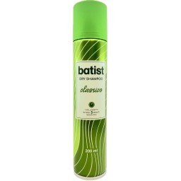 Batist Shampoo Secco - Dry Shampoo - 200ml -in Soli 3 Minuti Senz'acqua