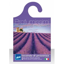 Dea Profumissimi - Gruccia 2 Buste Profumate Per Armadi - Lavanda