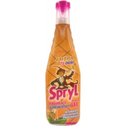 Spryl Gel Detergente Pavimenti Profumante Ultra Concentrato 750ml - Ambra