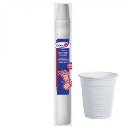 Dopla Bicchieri Monouso In Plastica Formato Caffe' 80cc 100pz Bianchi