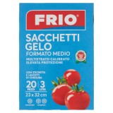 Frio Sacchi Gelo Formato Medio - 3 Litri - 23x32cm - 20 Pezzi