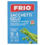 Frio Sacchi Gelo Formato Grande - 4 Litri - 29x42cm - 15 Pezzi