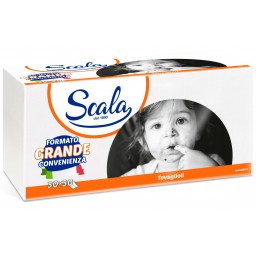 Scala Grande Convenienza Tovaglioli Monovelo - 30x30cm - 160 Pezzi