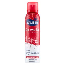 Sauber Deodorante Spray 150ml - Deo Active - Sport & Fitness