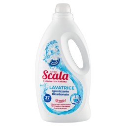 Scala Detersivo Lavatrice Liquido 1500ml - 37 Lavaggi - Bicarbonato