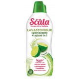 Scala Detersivo Gel Per Lavastoviglie - 37 Lavaggi 750ml - Limone