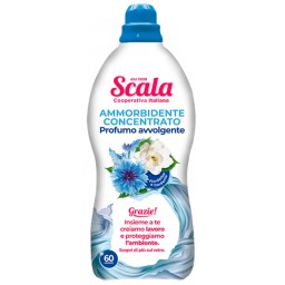Scala Ammorbidente Per Bucato 1500ml - 60 Lavaggi - Fiordaliso E Gardenia