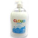 Cloud Sapone Liquido - 1 Litro - Con Erogatore - Latte