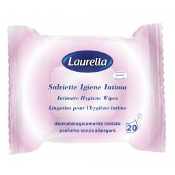 Laurella Salviettine Imbevute Per Igiene Intima - 20 Pezzi
