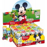 Bolle Di Sapone Mickey Mouse - Topolino - 60ml - Con Gioco Sul Tappo