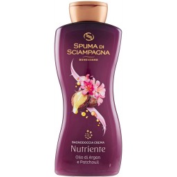 Spuma Di Sciampagna Bagnodoccia Crema - 650ml - Olio Di Argan E Patchouli