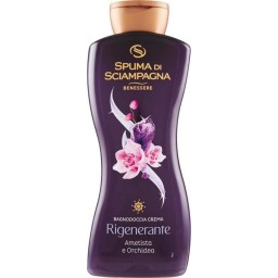 Spuma Di Sciampagna Bagnodoccia Crema - 650ml - Ametista E Orchidea