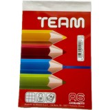 Blocco Appunti - Block Notes - A6 10x15cm - A Quadretti 5mm - 50 Fogli