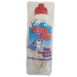 La Dupla Mop Lavapavimenti In Cotone Da 300 Grammi - Attacco A Vite