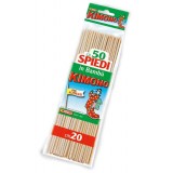 Kimono Spiedini In Legno Di Bamboo - 20cm - 50 Pezzi