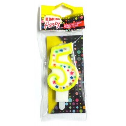 Kimono Candelina Buon Compleanno - Numero 5