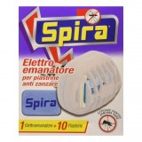 Spira Fornelletto Elettrico Con 10 Piastrine Antizanzare