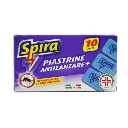 Spira Piastrine Insetticida - 10 Pezzi - Antizanzare - Zanzaricida