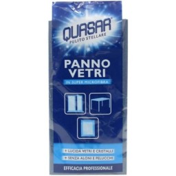 Quasar Panno Vetri In Super Microfibra - Lucida Senza Aloni E Pelucchi