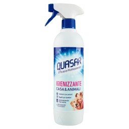 Quasar Detergente Spray - 580ml - Igienizzante Casa E Animali