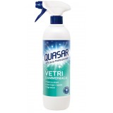 Quasar Vetri Detergente Spray - 680ml Erogatore - Con Ammoniaca