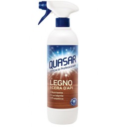 Quasar Legno Detergente Spray - 680ml - Con Erogatore