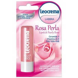 Leocrema Stick Labbra 5.5ml - Rosa Perla - Labbra Idratate Nutrute Brillanti