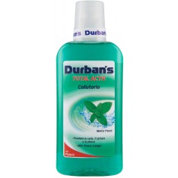 Durbans Collutorio Per Igiene Dentale 500ml - Active - Menta Piperita