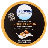 Leocrema Crema Multiuso - 150ml - Mani - Corpo - Viso - Con Olio Di Argan