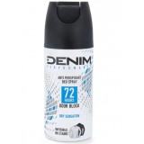 Denim Deodorante Spray 150ml - 72h Odour Block - Dry Sensation - Invisible