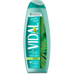 Vidal Bagnodoccia 500ml - Tonificante - White Musk - Muschio Bianco