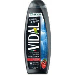 Vidal Bagnodoccia 500ml - Energizzante - Energy & Sport - Ginsegn E Guarana'