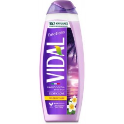Vidal Bagnodoccia 500ml - Exotic Love - Emotions - Fiori Di Tiare'