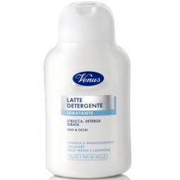 Venus Latte Detergente Per Viso E Occhi - 200ml - Strucca Deterge Idrata