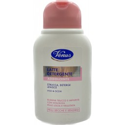 Venus Latte Detergente Per Viso E Occhi - 200ml - Pelli Secche E Sensibili